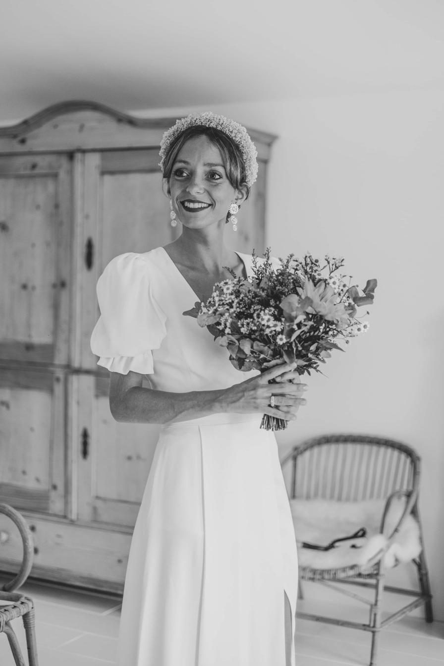 Robe de mariée sur-mesure Haydée Morlot